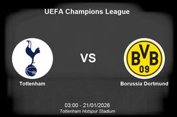 Nhận định Tottenham vs Borussia Dortmund - UEFA Champions League