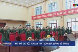 Khí thế Đại hội XIV lan tỏa trong lực lượng vũ trang