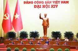 Toàn cảnh khai mạc Đại hội đại biểu toàn quốc lần thứ XIV của Đảng