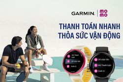 Garmin hợp tác MoMo, mở rộng thanh toán QR trên đồng hồ thông minh