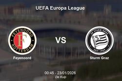 Nhận định Feyenoord vs Sturm Graz - UEFA Europa League: Quyết chiến tại 'chảo lửa' De Kuip