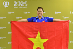 Bảng xếp hạng huy chương ASEAN Para Games 13 hôm nay (24-1)