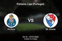 Nhận định FC Porto vs GIL Vicente - Vòng 19 Primeira Liga