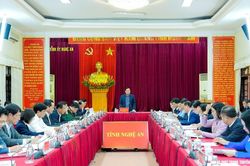 Ban Chỉ đạo bầu cử đại biểu Quốc hội và HĐND các cấp tỉnh Nghệ An họp phiên thứ hai