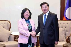 Tăng cường chia sẻ kinh nghiệm và giao lưu hữu nghị giữa Mặt trận hai nước Việt Nam - Lào