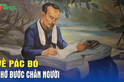 Về Pác Bó, nhớ bước chân Người