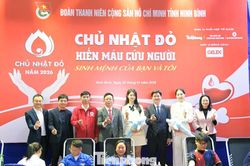 Lửa nhiệt huyết Chủ Nhật Đỏ tại Ninh Bình