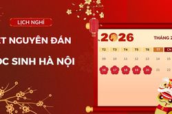 Lịch nghỉ Tết Nguyên đán 2026 của học sinh Hà Nội