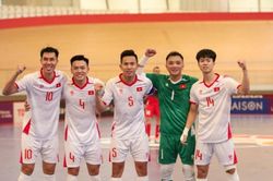 Thắng Lebanon 2-0, tuyển futsal Việt Nam chạm tay vào vé tứ kết châu Á