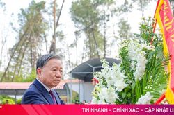 Tổng Bí thư Tô Lâm dâng hương tại các địa chỉ đỏ ở Hà Tĩnh