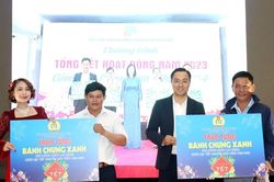 Trao 1.000 bánh chưng xanh cho đoàn viên, người lao động thành phố Đà Nẵng