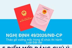 Nghị định mới tháo gỡ nhiều điểm nghẽn trong thi hành Luật Đất đai