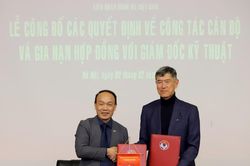 Giám đốc kĩ thuật Koshida Takeshi tiếp tục đồng hành cùng bóng đá Việt Nam