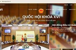 Ra mắt chuyên trang thông tin về bầu cử đại biểu Quốc hội khóa XVI và đại biểu HĐND các cấp