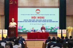 Mỗi cán bộ Mặt trận tiếp tục nỗ lực phấn đấu hoàn thành xuất sắc nhiệm vụ được giao trong năm 2026