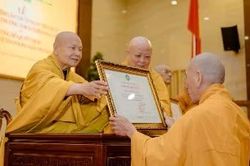 Ban Trị sự GHPGVN TP.HCM trao Giáo chỉ tấn phong giáo phẩm đến 196 vị Tăng Ni