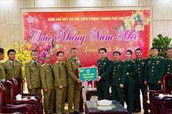 Tăng cường phối hợp giữ vững an ninh biên giới Huế – Salavan qua các hoạt động