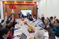 Hoàn tất lập danh sách sơ bộ người ứng cử