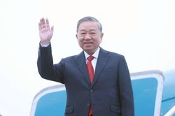 Tổng Bí thư Tô Lâm lên đường thăm cấp Nhà nước tới Lào