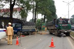 Tài xế xe tải tông cán bộ CSGT ở Thái Nguyên tử vong bị xử lý thế nào?