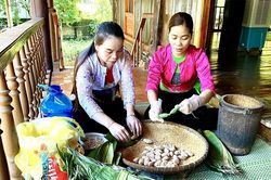 Bánh uôi - Hương vị đặc trưng ngày Tết ở xứ Mường