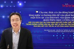 Trẻ em Việt Nam trên không gian mạng: Mừng hay lo?