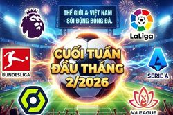 Lịch thi đấu bóng đá cuối tuần: MU vs Tottenham, Liverpool đại chiến Man City