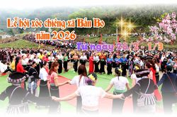 Lễ hội xòe chiêng xã Bản Bo năm 2026 diễn ra từ ngày 28/2-1/3