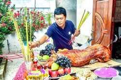 Nét đẹp tục cúng cuối năm của cộng đồng người Hoa Cà Mau