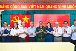 Cử tri tín nhiệm 100%, giới thiệu Thiếu tướng Nguyễn Thành Trung ứng cử Đại biểu Quốc hội