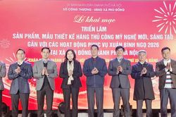 Triển lãm thủ công mỹ nghệ sáng tạo phục vụ Xuân Bính Ngọ quảng bá sản phẩm Việt tới người dân
