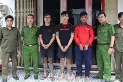 Bắt giữ nhóm đối tượng từ An Giang lên TPHCM tạt sơn khủng bố đòi nợ