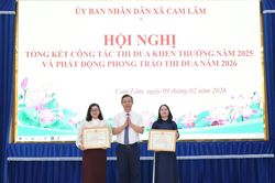 Xã Cam Lâm phát động phong trào thi đua năm 2026