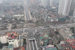 Hầm chui Kim Đồng – Giải Phóng gấp rút hoàn thiện sắp thông xe