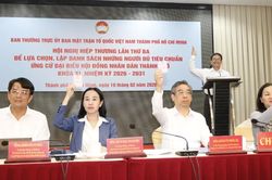Thống nhất danh sách 48 người ứng cử ĐBQH khóa XVI và 209 người ứng cử đại biểu HĐND TPHCM khóa XI