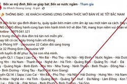Giả mạo nhiều nhà xe, nhóm đối tượng chiếm đoạt hàng trăm triệu đồng từ tiền cọc vé