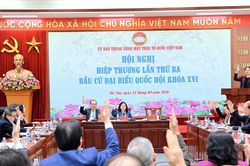 Hội nghị Hiệp thương lần thứ ba thống nhất danh sách 217 người đủ điều kiện ứng cử Đại biểu Quốc hội khóa XVI
