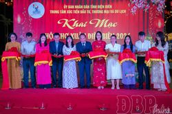 Khai mạc Hội chợ Xuân Điện Biên 2026