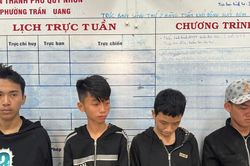 Công an phường Quy Nhơn Bắc điều tra làm rõ nhóm thiếu niên trộm 12 xe máy, xe điện