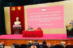 Ninh Bình: Thống nhất thông qua danh sách 26 ứng viên ĐBQH khóa XVI và 142 ứng viên HĐND tỉnh nhiệm kỳ 2026 - 2031