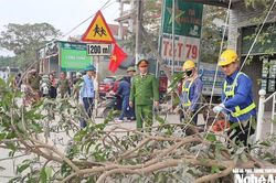 Nghiêm cấm mọi hành vi can thiệp, cản trở trái pháp luật quá trình thực hiện giải tỏa vi phạm, chống tái lấn chiếm hành lang ATGT