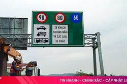 Điều chỉnh giảm tốc độ một số loại xe trên cao tốc qua Hà Tĩnh