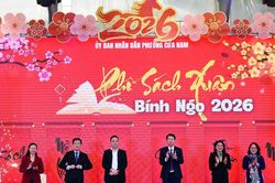 Khai mạc Phố Sách Xuân 2026: 'Sách mở lộc xuân - Chào kỷ nguyên mới'