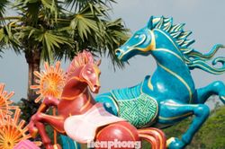 Giải mã thông điệp linh vật ngựa của Huế
