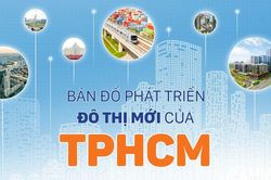 Bản đồ phát triển đô thị mới của TPHCM