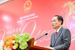 Thư chúc Tết của Ủy viên Bộ Chính trị, Bộ trưởng Bộ Ngoại giao Lê Hoài Trung