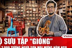 Nghệ sỹ Việt ra mắt bộ sưu tập tượng ngựa ấn tượng mừng năm mới