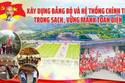 Xây dựng đảng bộ và hệ thống chính trị trong sạch, vững mạnh toàn diện