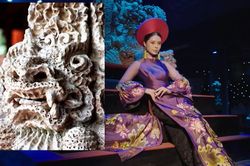 Bộ sưu tập gốm nghệ thuật, áo dài truyền thống