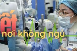 Tết bệnh viện (2): Giao thừa không náo nhiệt